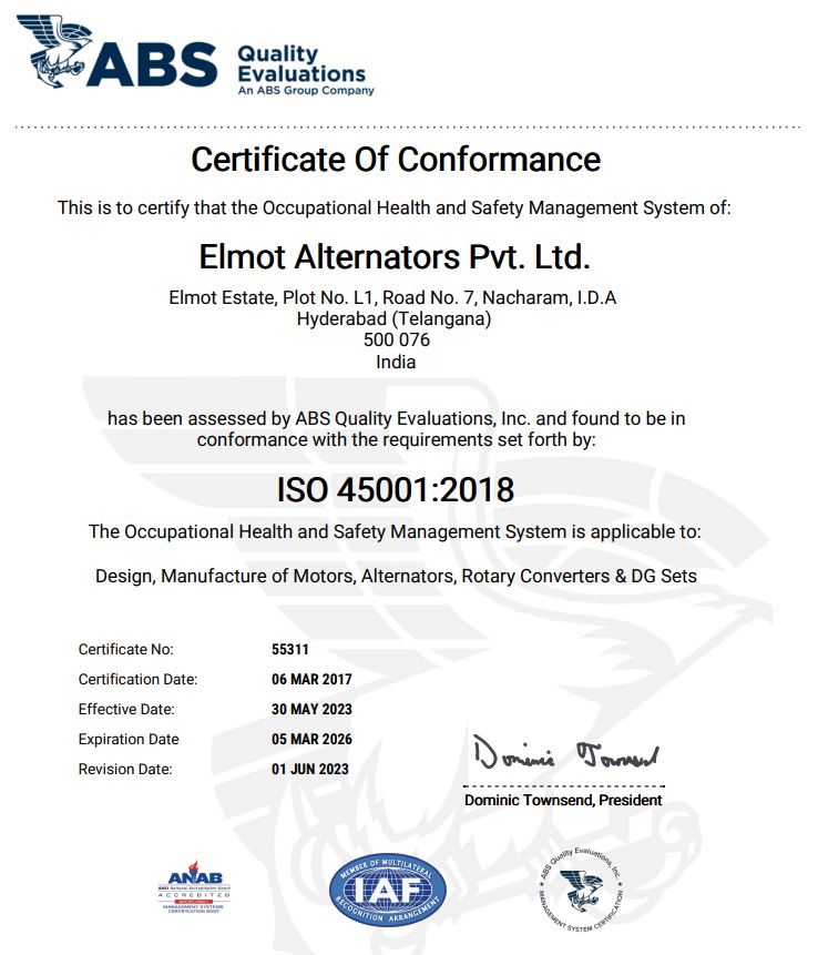 ISO Certification